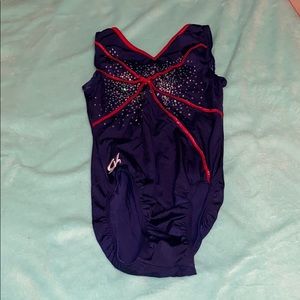 American flag GK leotard